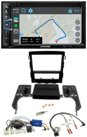 Alpine DAB TMC Bluetooth 2DIN USB Lenkrad Navigation für Subaru Impreza ab 2018