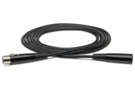 Hosa XLR3F to XLR3M Economy Microphone Cable 25 Ft
