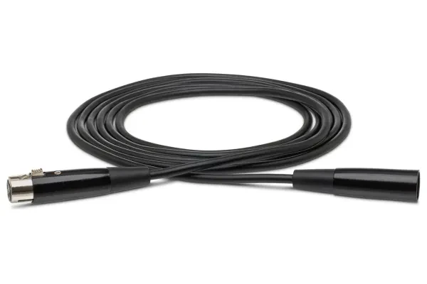 Hosa XLR3F to XLR3M Economy Microphone Cable 25 Ft