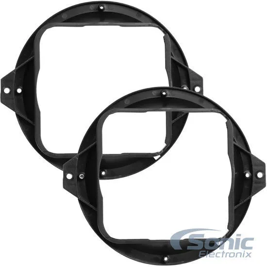 2) Scosche SAAI652 Multi 6.5" Rear Speaker Adapter for 1994-2001 Audi Pair