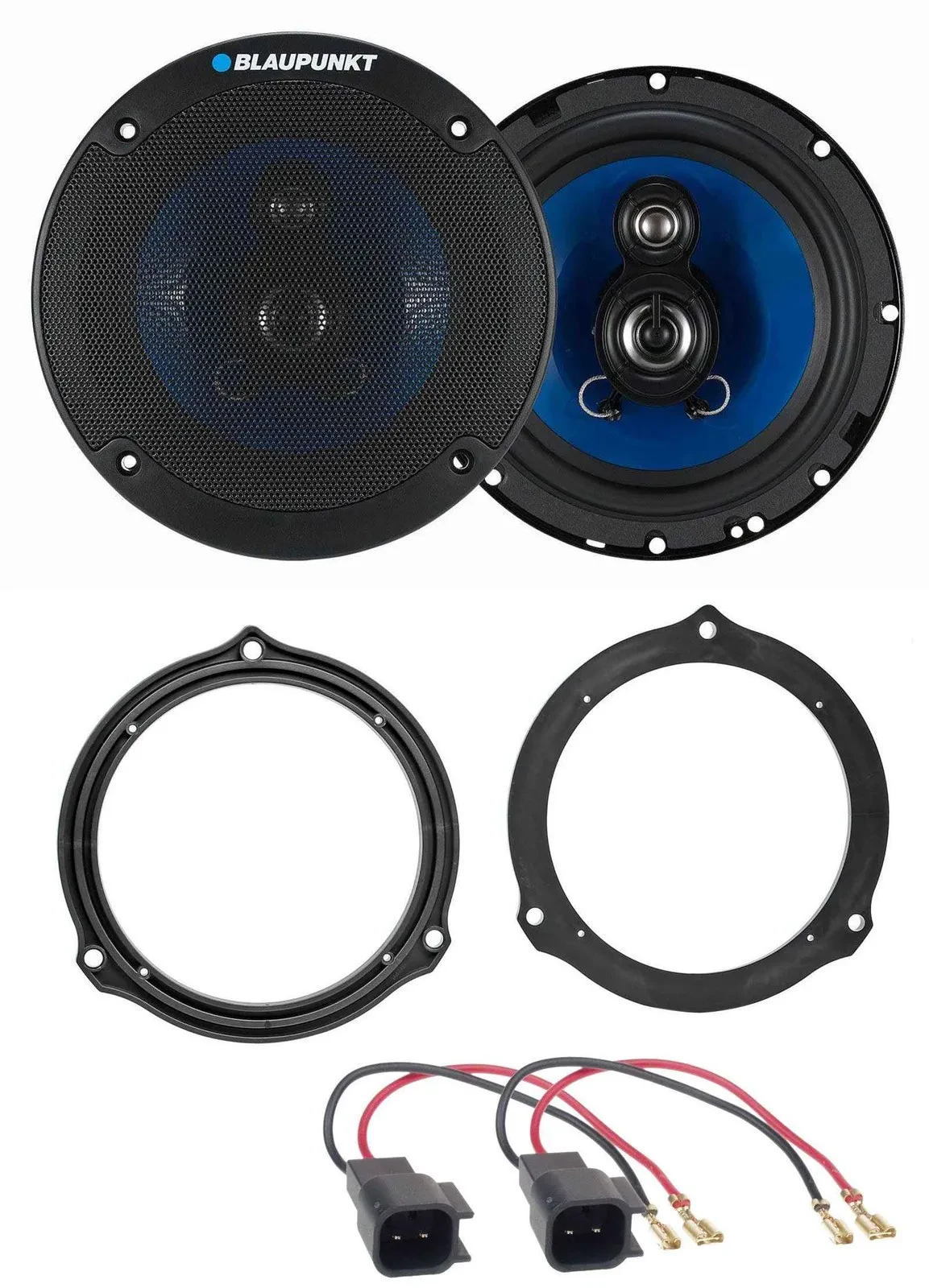 Динамик для Ford Focus (2004–2010), задняя дверь Blaupunkt 6.5" 250W 3-полосный