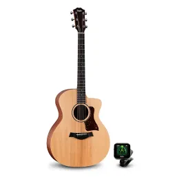 Taylor 14ce Grand Auditorium Acoustic-Electric Guitar & Tuner Natural