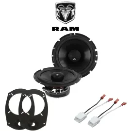 Dodge Ram 2002-2010 Front Speaker Upgrade NVX VSP65, 82-6901, 72-6514