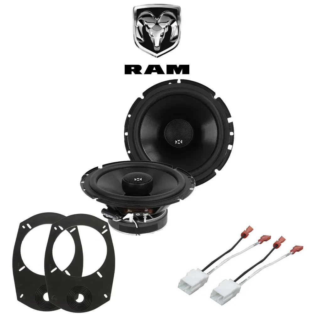 Автомобильные динамики для Dodge Ram 2002–2010 NVX VSP65 + 82-6901 + 72-6514 6.5" (набор)