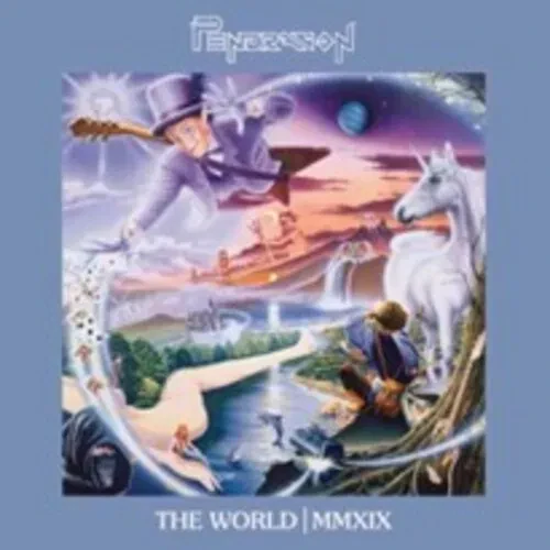 Виниловая пластинка Pendragon - World - 2LP 180gm Blue Vinyl with Etched D-side [New Vinyl LP] Blue,