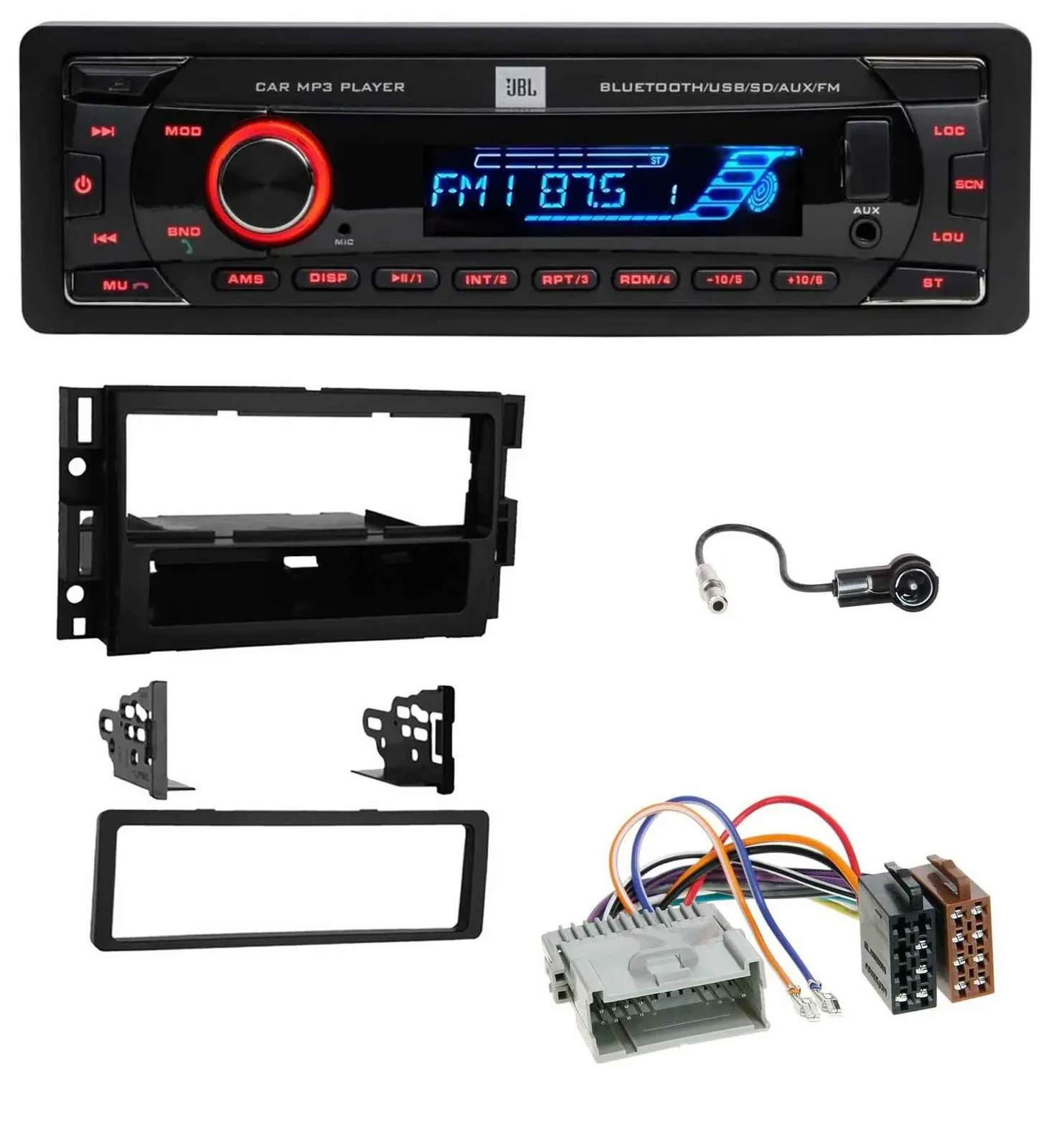 JBL AUX MP3 USB Bluetooth SD Autoradio für Buick Enclave 2008-2012 Lucerne 2006-