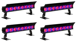 Прибор смены цвета American DJ ElectraPix Bar 8 DMX RGBAL+UV (4 штуки)