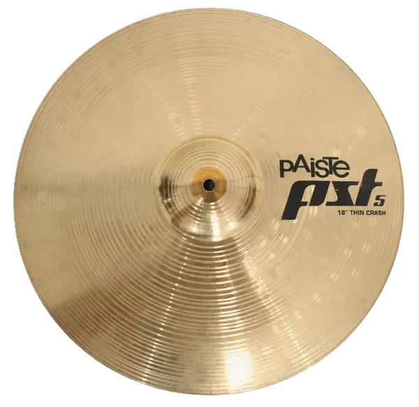 Тарелка барабанная Paiste 18" PST 5 Thin Crash