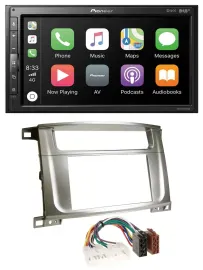 Pioneer USB MP3 DAB 2DIN Bluetooth Autoradio für Lexus LX-470 (2003-2007)