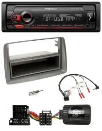 Автомагнитола Pioneer для Alfa Romeo GT/147 USB, DAB, Bluetooth, серебристая
