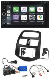 Blaupunkt 2DIN Bluetooth DAB USB DVD Lenkrad Autoradio für Chevrolet Spark 2013-