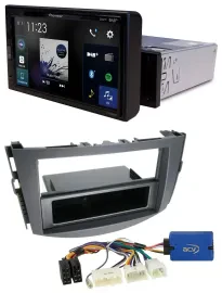 Pioneer DAB MP3 Bluetooth USB Autoradio für Toyota RAV-4 (11-13) - 28 Pin