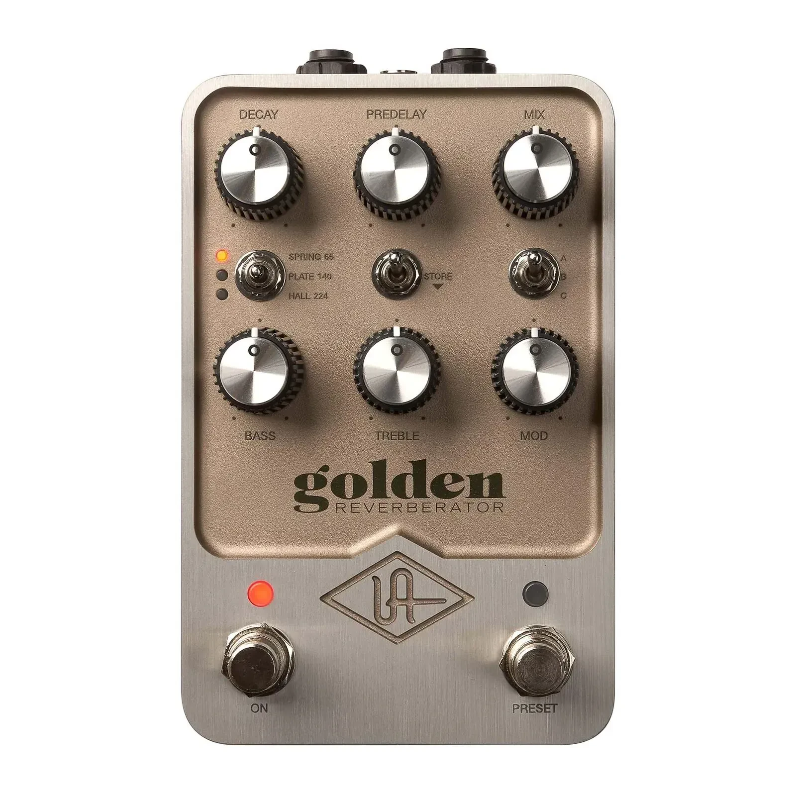 Педаль эффектов для электрогитары Universal Audio UAFX Golden Reverberator