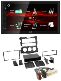 JVC USB Bluetooth MP3 DAB 2DIN Autoradio für Nissan 370Z Coupe Roadster ab 10