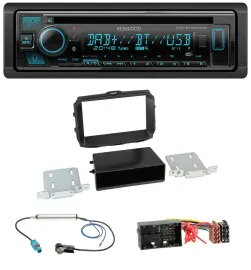 Kenwood Bluetooth DAB CD MP3 USB Autoradio für Alfa Romeo Giulietta 940 Facelift