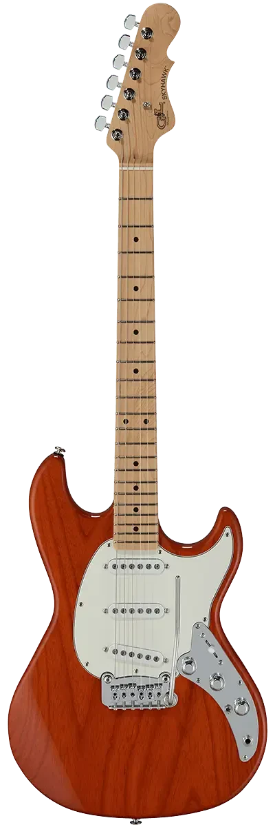Электрогитара G&L Fullerton Deluxe Skyhawk Clear Orange