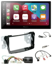 Pioneer USB Lenkrad DAB 2DIN Bluetooth Autoradio für Hyundai i40 ab 2011 VF Klav