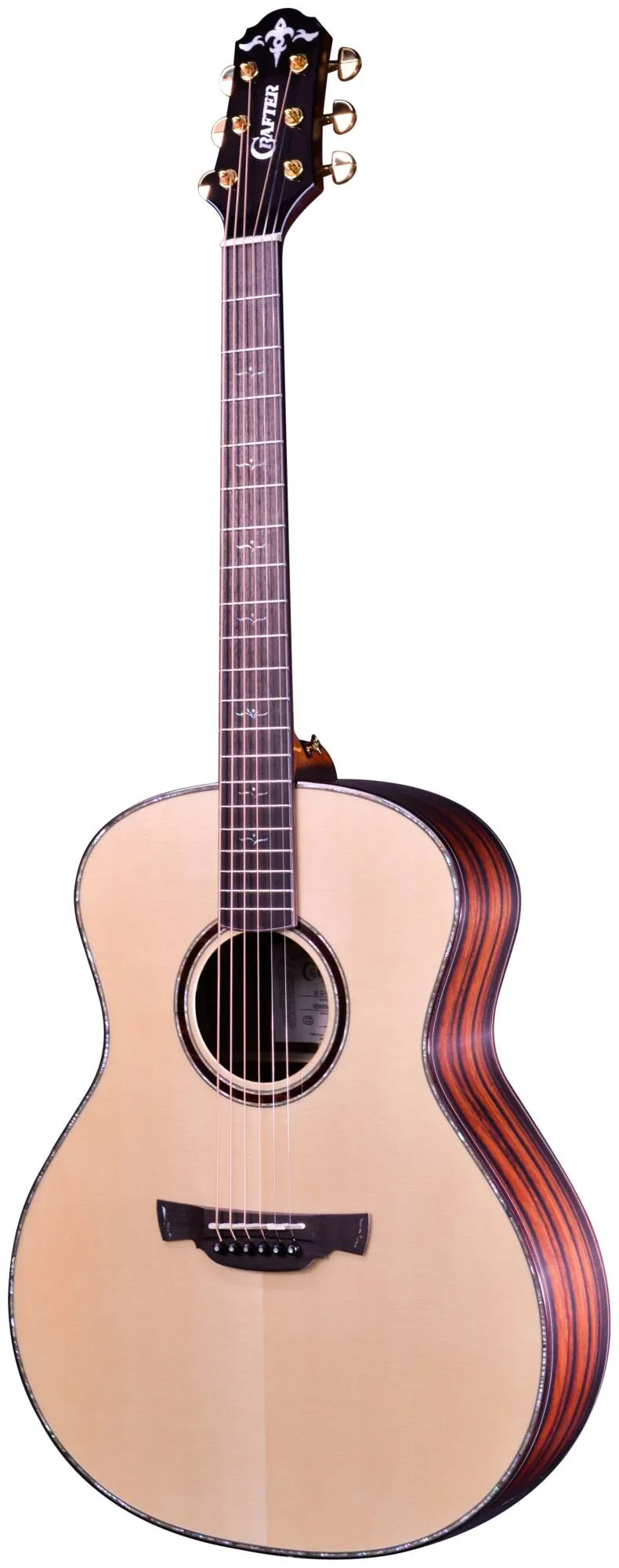 Электроакустическая гитара CRAFTER LX G-4000E Grand Auditorium, верхняя дека массив ели, 6 струн
