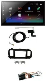 Pioneer DAB MP3 Bluetooth 2DIN USB Autoradio für Peugeot Expert Traveller ab 201