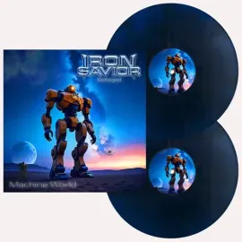 Виниловая пластинка IRON SAVIOR – Reforged - Machine World (Starbreaker Blue) 2025