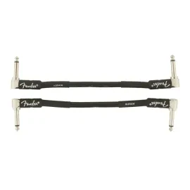 Fender Professional Series Instrument Cable 6 in Black 2 Pack