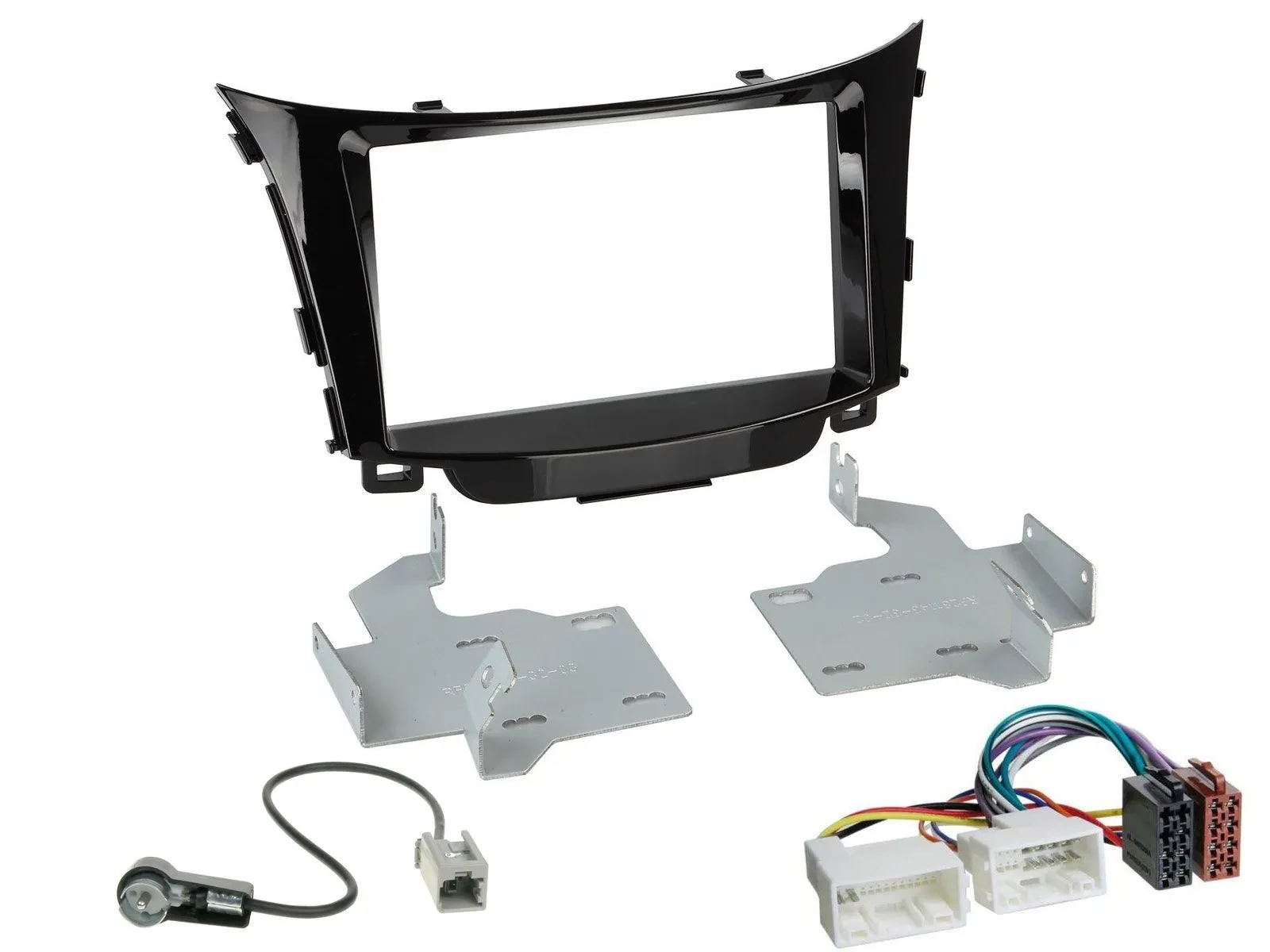 Einbauset Doppel DIN Autoradio für Hyundai i30 (ab 12)