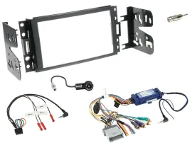 Einbauset Lenkradadapter Doppel DIN Autoradio für Buick Teraza 2005-2008 aktiv