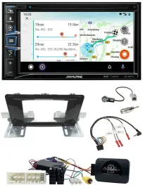 Alpine Bluetooth TMC USB DAB 2DIN Lenkrad Navigation für Hyundai H 350 ab 2016