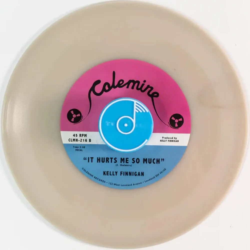 Виниловая пластинка Kelly Finnigan – Get A Hold Of Yourself / It Hurts Me So Much (7", серый винил, релиз 2024)