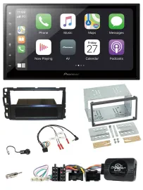 Автомагнитола Pioneer 2DIN, Bluetooth, DAB, USB, для Cadillac BLS (2006–2010)
