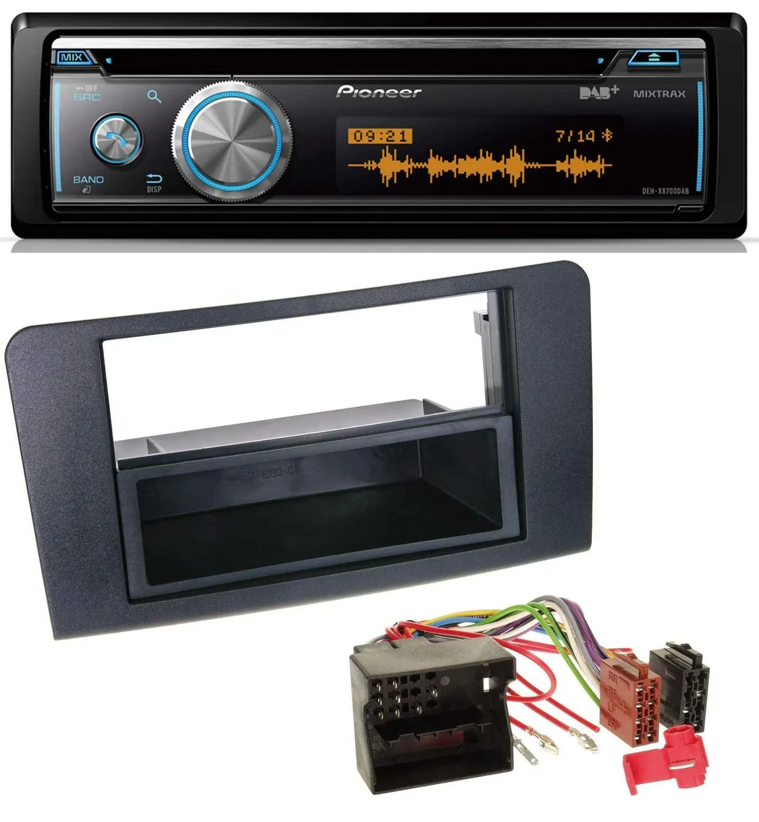 Автомагнитола для Mercedes ML Pioneer CD/MP3, USB, Bluetooth, DAB (с 2006)