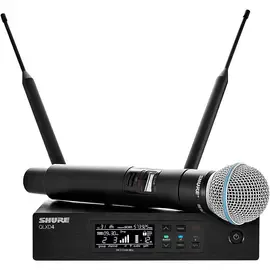 Микрофонная радиосистема Shure QLX-D Digital Wireless System with Beta 58 Microphone Band G50