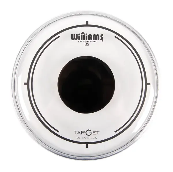 Пластик для барабана Williams 8" Target Dot Clear DT2