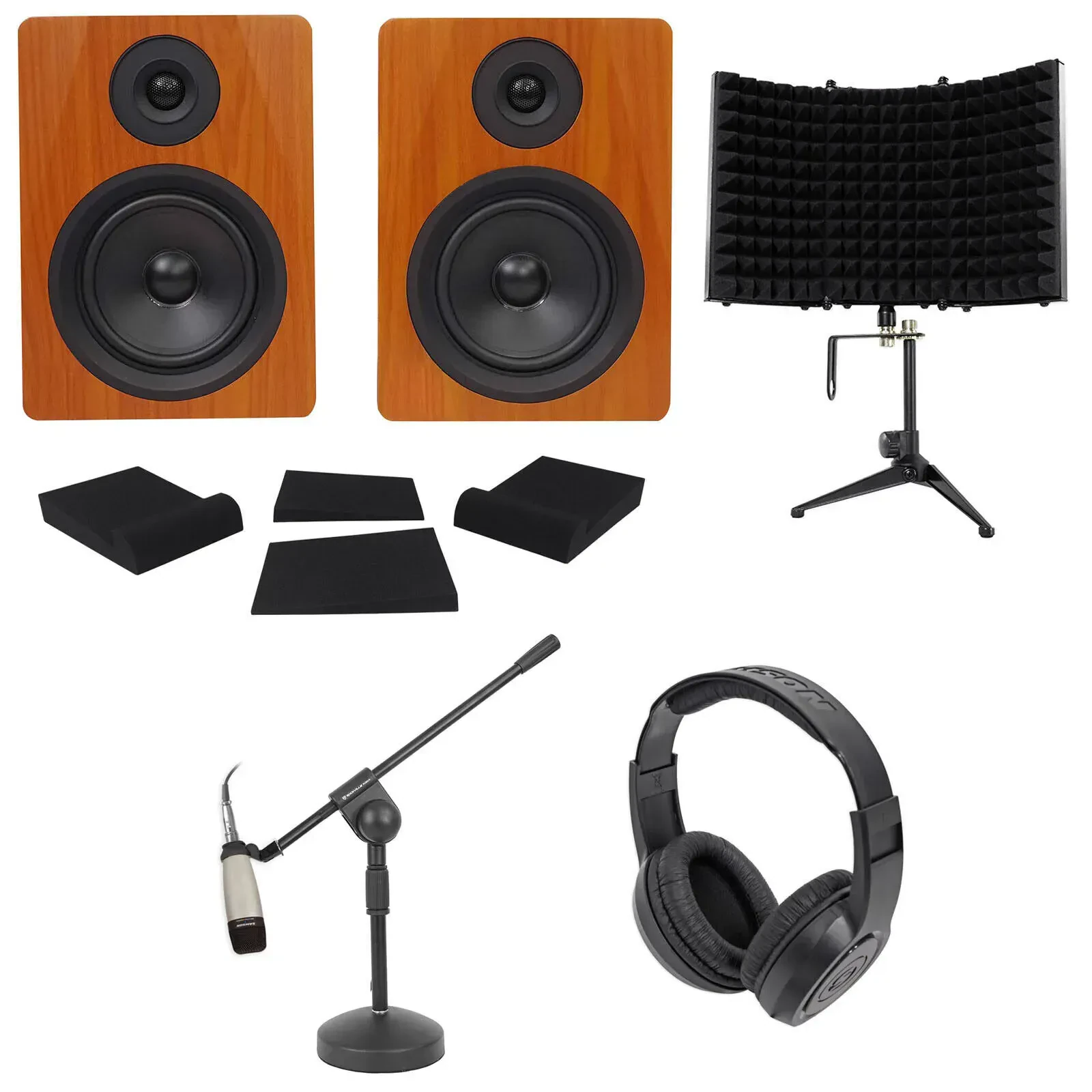 Комплект для подкастов Rockville APM5C+RCDSTR10B SAMSON PACK+RMF1