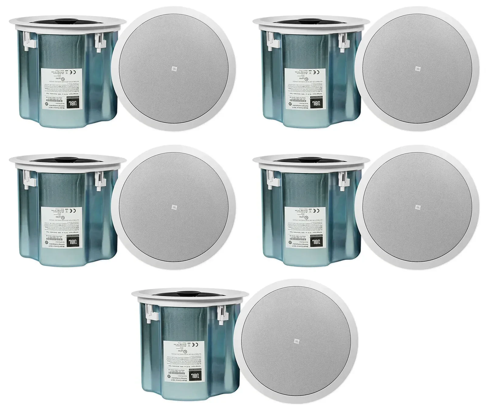 Потолочная акустика JBL Control 18C/T White (10 штук)