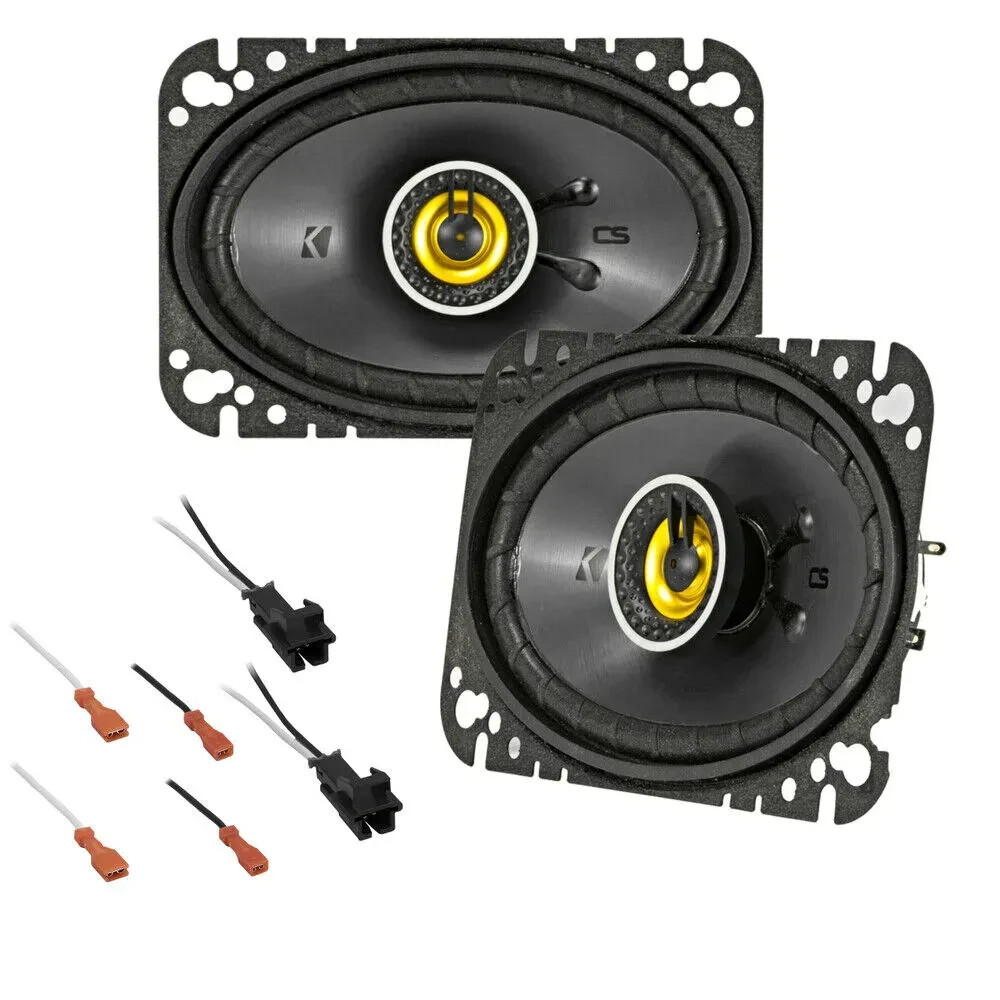 Автомобильные колонки для Chevy S-10 1994–2004 Kicker (передняя панель, набор)