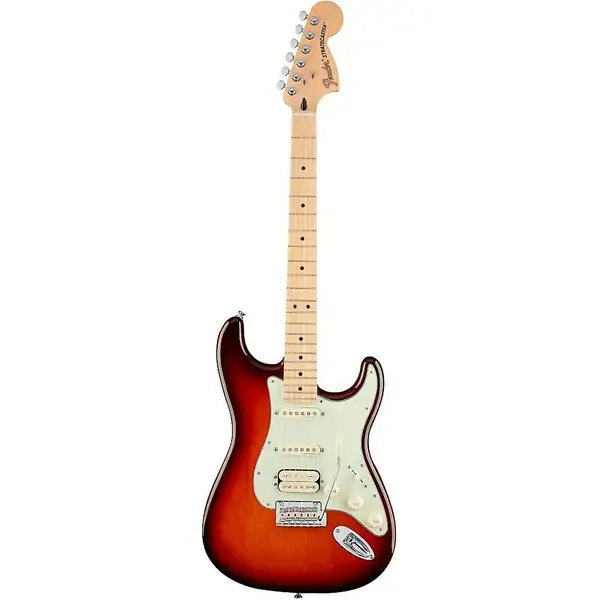Электрогитара Fender Deluxe HSS Stratocaster Maple FB Tobacco Sunburst