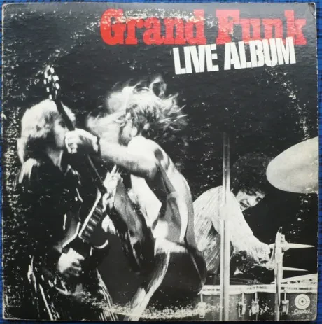 GRAND FUNK RAILROAD - Live Album (2LP , Used)