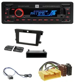 JBL AUX MP3 USB Bluetooth SD Autoradio für Mazda CX-7 (2008-2010)