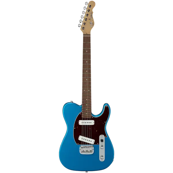 Электрогитара G&L Fullerton Deluxe ASAT Special Lake Placid Blue CR с чехлом