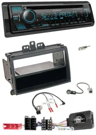 Автомагнитола Kenwood Bluetooth, USB, CD, DAB для Hyundai i20 (2009–2011), черный