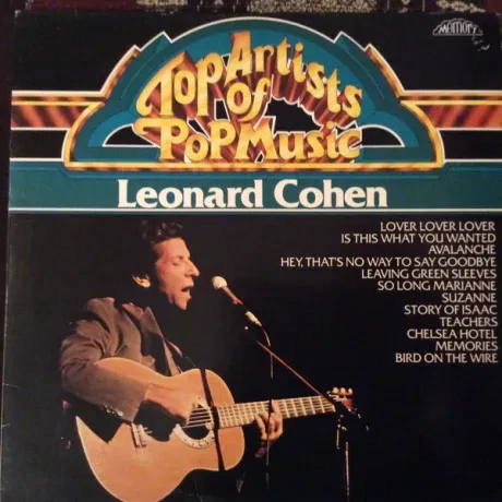 LEONARD COHEN - Top Artists Of Pop Music (LP , Used)