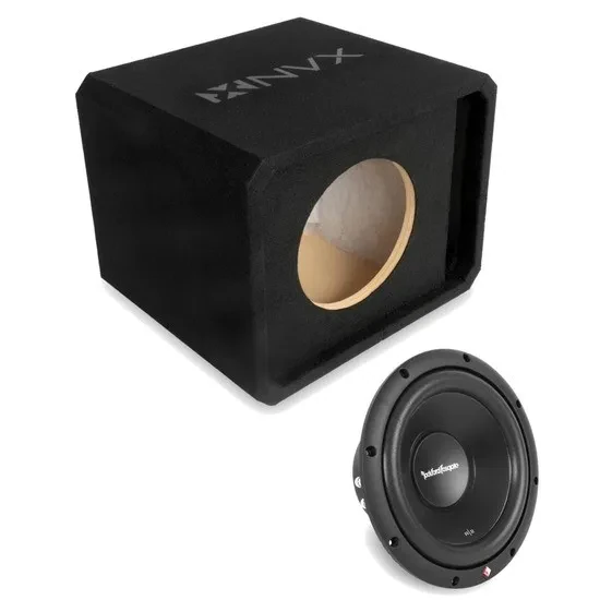 Сабвуфер для автомобиля NVX NE101P 1x10", щелевой порт, MDF 3/4", с 10" сабвуфером