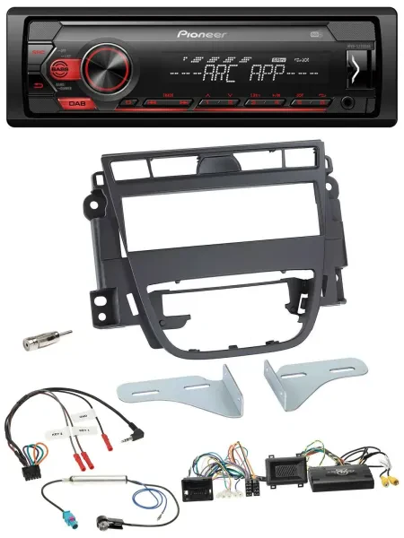 Pioneer DAB 1DIN MP3 Lenkrad USB Autoradio für Opel Meriva B ab 2010