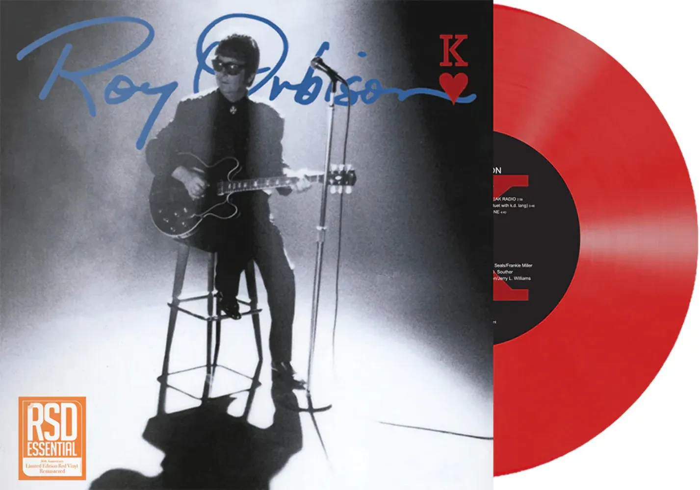 Виниловая пластинка Roy Orbison - King Of Hearts [Indie-Exclusive Clear Red Vinyl] NEW