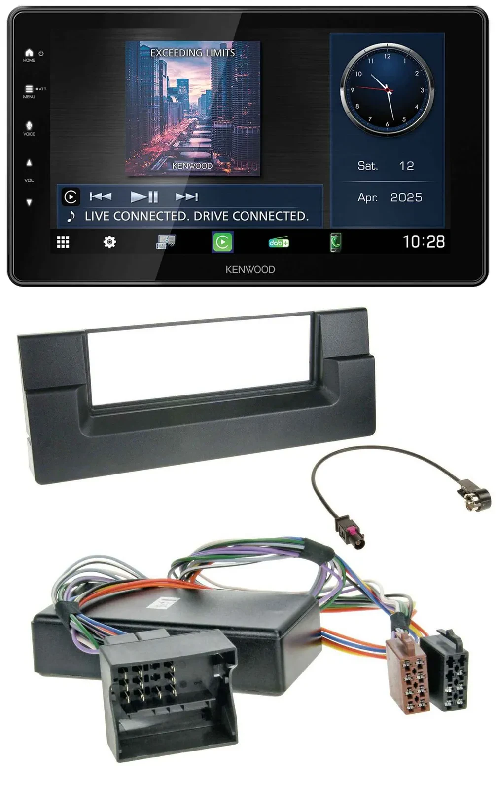 Автомагнитола для BMW X5 E53 / 5 Series E39 Kenwood MP3, Bluetooth, USB, DAB