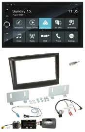 Автомагнитола для Fiat Doblo (с 2015) Blaupunkt 2DIN, навигация, DAB, Bluetooth, USB, поддержка кнопок на руле, TMC