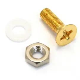 Gretsch Mounting Bolt and Screw for Pickguard, Gold #0060872000