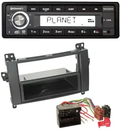 Continental USB 1DIN AUX DAB MP3 Autoradio für Mercedes A-Klasse 04-12 W169 C169