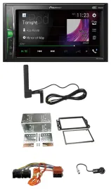 Pioneer MP3 DAB AUX 2DIN Bluetooth Autoradio für Cadillac BLS (2006-2010)